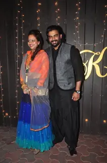 R Madhavan at Shilpa Shetty's Diwali Bash