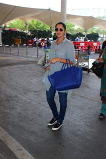 Sania Mirza Snapped at Airport