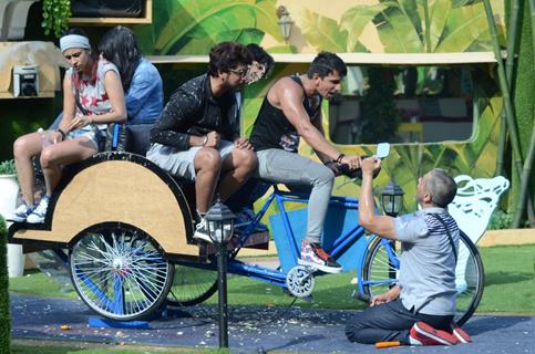 Bigg Boss 9 Nau: Day 30 - Puneet Vasishta, Prince Narula, Kishwer Merchantt, Suyyash and Aman Verma