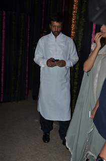 Javed Jaffery at Big B's Diwali Bash