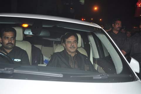 Shatrughan Sinha at Big B's Diwali Bash