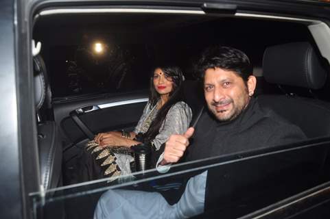 Arshad Warsi and Maria Goretti at Big B's Diwali Bash