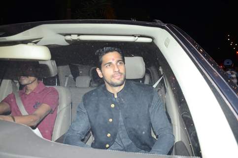 Sidharth Malhotra at Big B's Diwali Bash