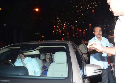 Nita Ambani at Big B's Diwali Bash