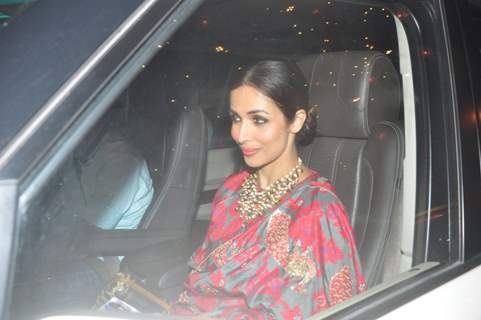 Malaika Arora Khan at Big B's Diwali Bash