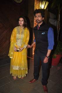 Nikhil Dwivedi at Big B's Diwali Bash