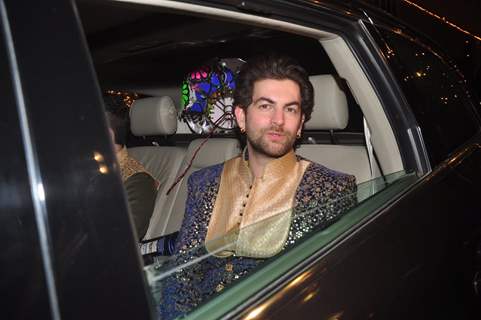 Neil Nitin Mukesh at Big B's Diwali Bash