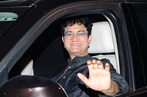 Prasoon Joshi at Big B's Diwali Bash