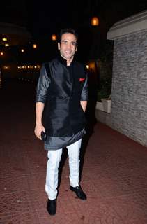 Tusshar Kapoor at Ekta Kapoor's Diwali Bash