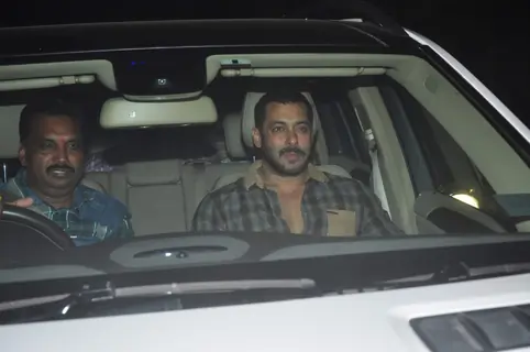 Salman Khan at Screening of 'Prem Ratan Dhan Payo'