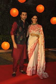 Ranbir Kapoor - Deepika Padukone Celebrates Diwali in Delhi