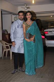 Raj Kundra and Shilpa Shetty at Saif Ali Khan's Diwali Bash