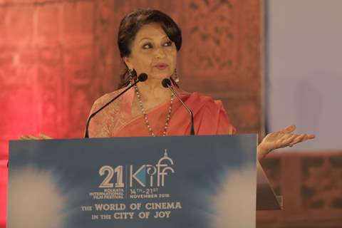 Sharmila Tagore at Kolkata International Film Festival 2015