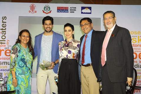 Karisma Kapoor and Sidharth Malhotra to Support of AIOS' National Diabetes Initiative