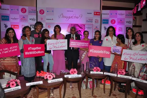 Celebs at Pinkathon Press Meet