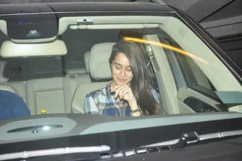 Shraddha Kapoor at Ritesh Sidhwani's Bash for Rock On 2 Team