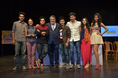 Cast of Kota Toppers at Press Meet