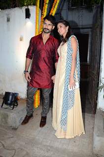 Shahid and Mira at Masaba Gupta's Mehendi Ceremony