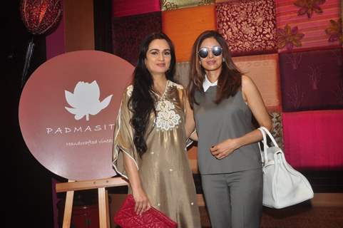 Sridevi and Padmini Kolhapure at Launch of Padmini Kolhapure's New Collection 'Padmasita'