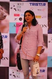 Priya Dutt at 'Adoptathon' Campaign for Pet Adoption