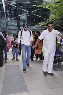 Abhishek Bachchan Snapped at Airport