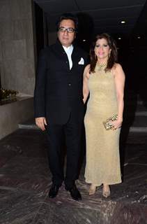 Talat and Bina Aziz at Masaba Gupta's Wedding Reception