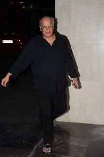 Mahesh Bhatt at Masaba Gupta's Wedding Reception