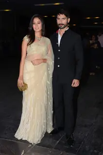 Shahid and Mira Rajput Kapoor Dazzles at Masaba Gupta's Wedding Reception