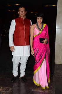 Mandira Bedi and Raj Kaushal at Masaba Gupta's Wedding Reception