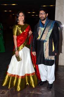 Arshad Warsi and Maria Goretti at Masaba Gupta's Wedding Reception