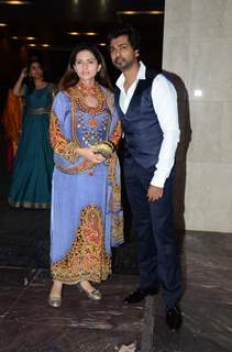 Nikhil Dwivedi at Masaba Gupta's Wedding Reception