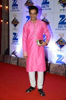 Pankaj Vishnu at Zee Rishtey Awards 2015