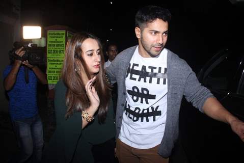 Varun Dhawan Spotted With his alleged Girlfriend Natasha Dalal