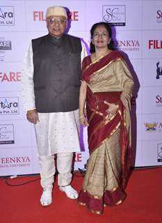 Kiran Shantaram at Filmfare Awards - Marathi 2015