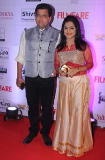 Sharad Ponkshe at Filmfare Awards - Marathi 2015
