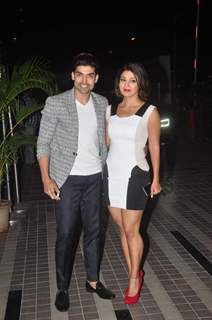 Gurmeet and wife, Debina at Sajid Khan's Birthday Bash