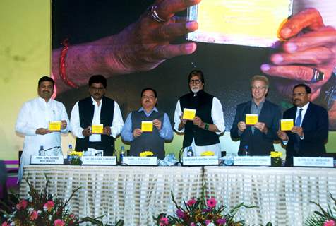 Big B at Launch of Media Campaign on Hepatitis B