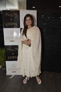 Sheeba at Shaheen Abbas Collection Launch at Gehna