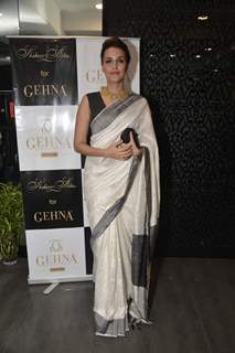 Neha Dhupia at Shaheen Abbas Collection Launch at Gehna