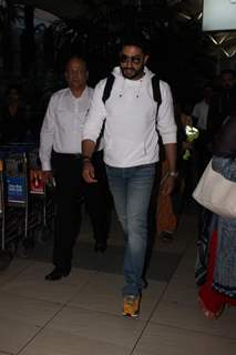 Abhishek Bachchan Snapped at Airport