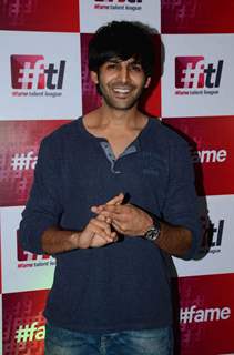 Kartik Aaryan at Launch of Fame Talent League