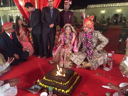 Aniruddh Dave ties knot wit Shubhi Ahuja