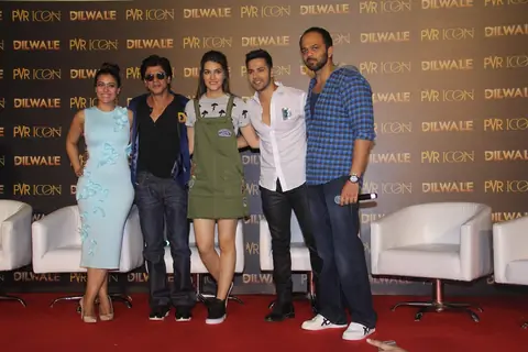 Cast of 'Dilwale' at Launch of Song 'Manma Emotion Jaage'