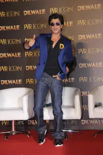 Shah Rukh Khan at Launch of 'Manma Emotion Jaage' Song Launch of 'Dilwale'
