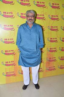 Sanjay Leela Bhansali for Promotions of Bajirao Mastani at Radio Mirchi