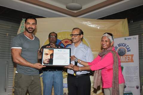 John Abraham lauds students of Billabong High International School