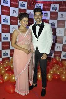 Gurmeet and Debina at Saas Bahu Aur Saazish Anniversary