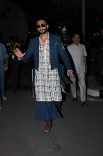 Ranveer Singh Snapped at Airport