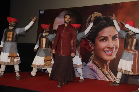 Ranveer Singh at Launch of Song 'Malhari' from Bajirao Mastani