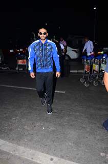 Ranveer Singh Leaves for Bhopal for Song Launch
